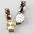 lady watch gold diamond watch alloy material